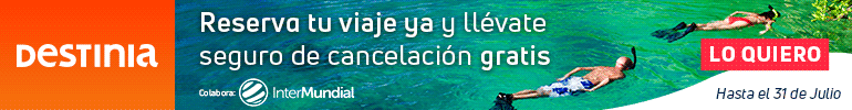 Esta oferta incluye: Seguro de anulación Gratis + Cupón de descuento del 5% en tu próxima reserva de hotel Seguro de anulación Gratis + Cupón de descuento del 5% en tu próxima reserva de hotel